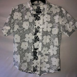 100%cotton billabong button down